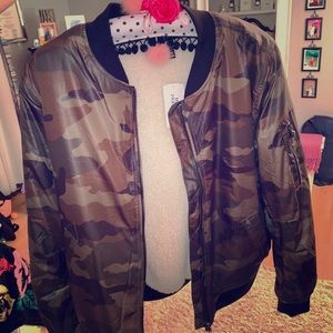 NEW CAMO BOMBER JACKET